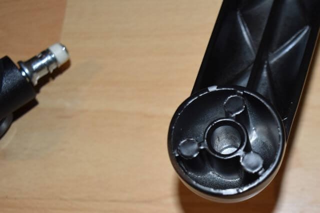 caster stem and socket