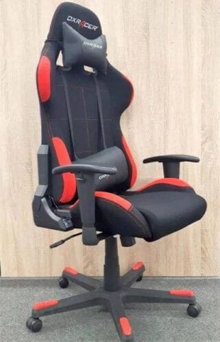Typical racing style gaming chair